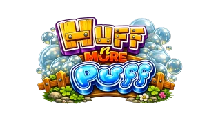 Huff N More Puff Logo.